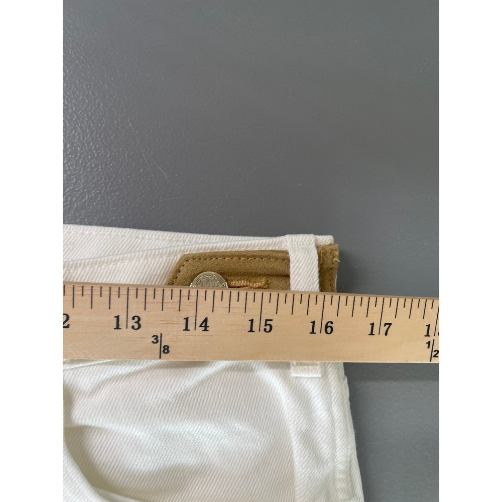 Madewell x Benjamin Talley Smith Jeans Coolidge Low Rise Wide Leg 30 White Chalk - Picture 14 of 16
